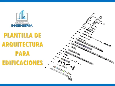 PLANTILLA DE ARQUITECTURA PARA EDIFICACIONES